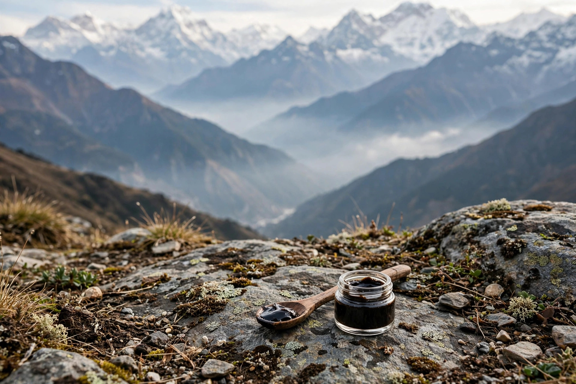 Fulvic acid in shilajit — pure Himalayan shilajit jar