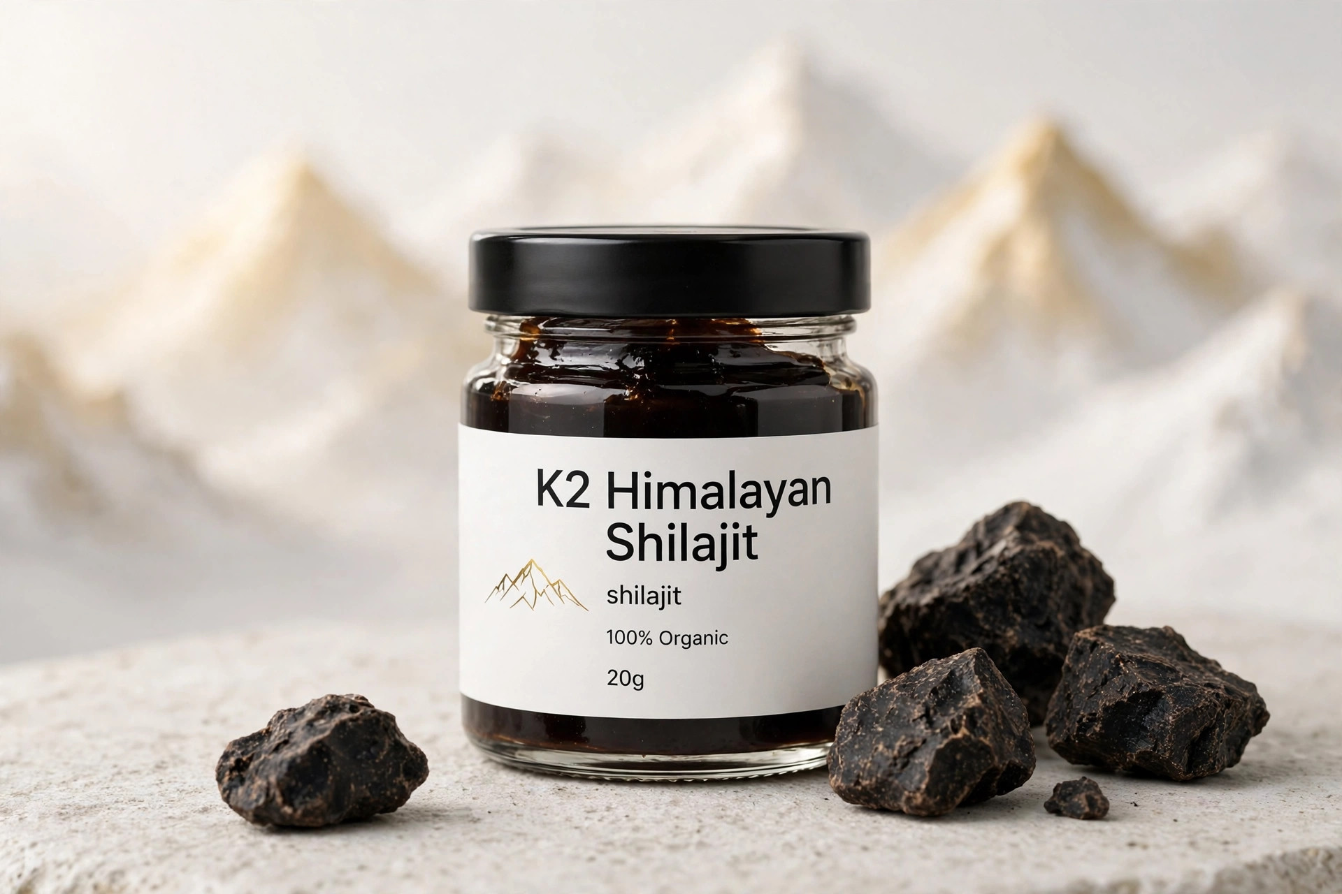 K2 Himalayan Shilajit resin 20g